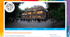 Desktop Screenshot of nutsschoolzorgvliet.nl