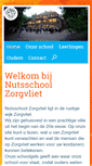 Mobile Screenshot of nutsschoolzorgvliet.nl